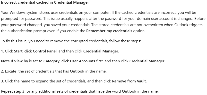 Why does Outlook in windows 10 not ask for my password? - Microsoft Q&A