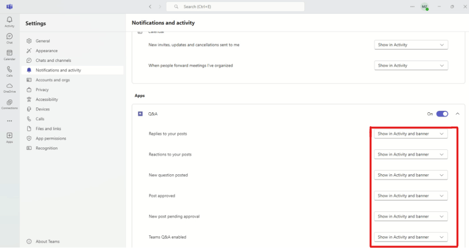 Why does the Q&A notification pop up? - Microsoft Q&A