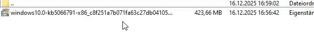 Extensa 5630 EZ_KB 5066791 aus microsoft catalog
