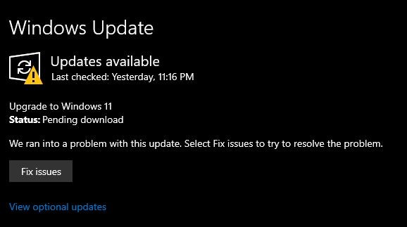 Meet all requirements but still can't install windows 11 - Microsoft Q&A