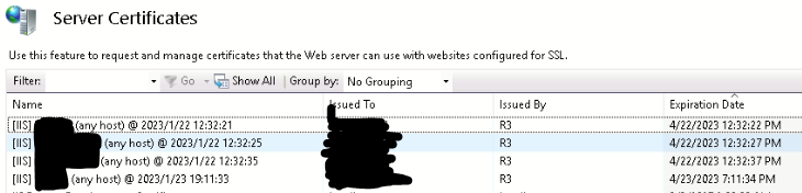 Server Cert