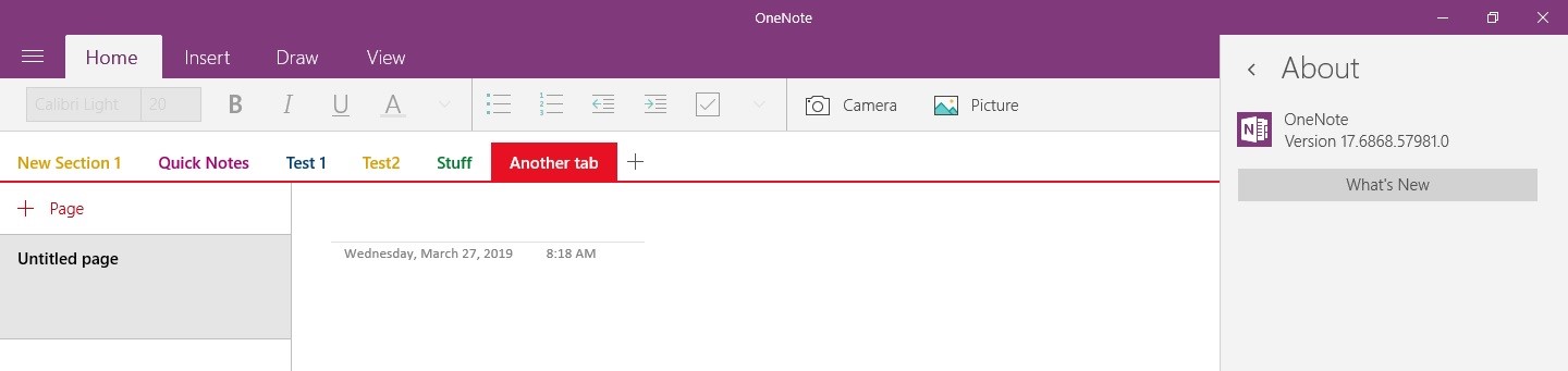 OneNote update - v.16 to v.17 - Microsoft Q&A
