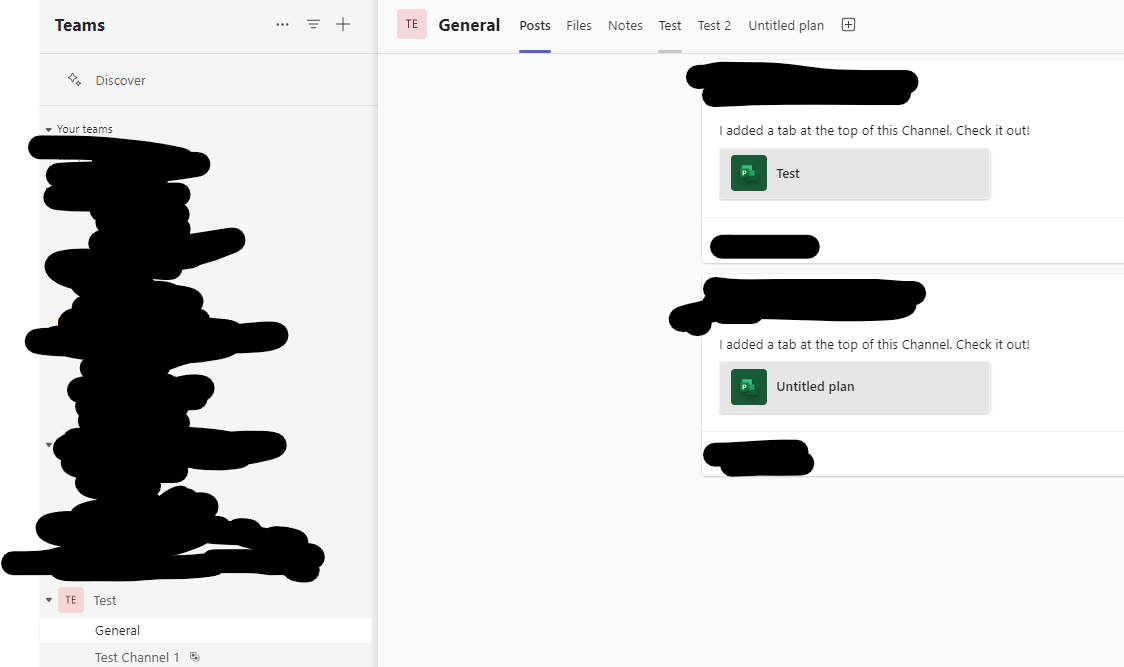 When adding a MS project to a team channel I receive this error ...