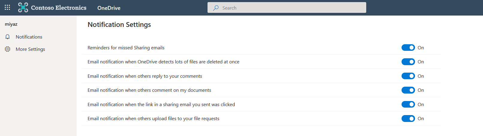 Sharepoint / OneDrive Notifications - Microsoft Q&A