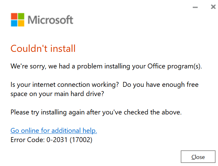Urgent Microsoft Office Issue - Microsoft Q&A