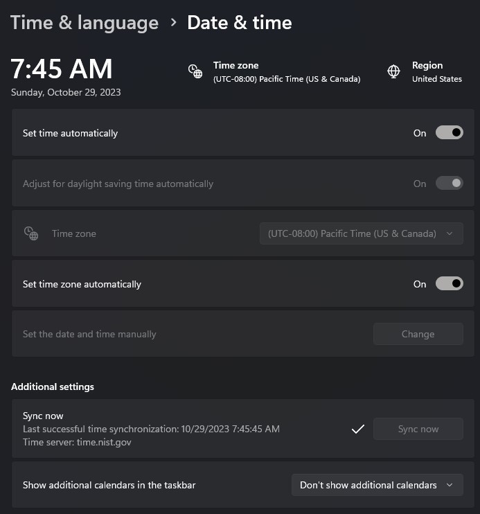 Windows Clock Loses Sync After Laptop Being Off - Microsoft Q&A