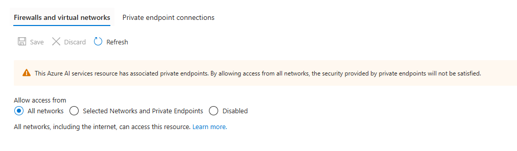 AzureNetworkSetting