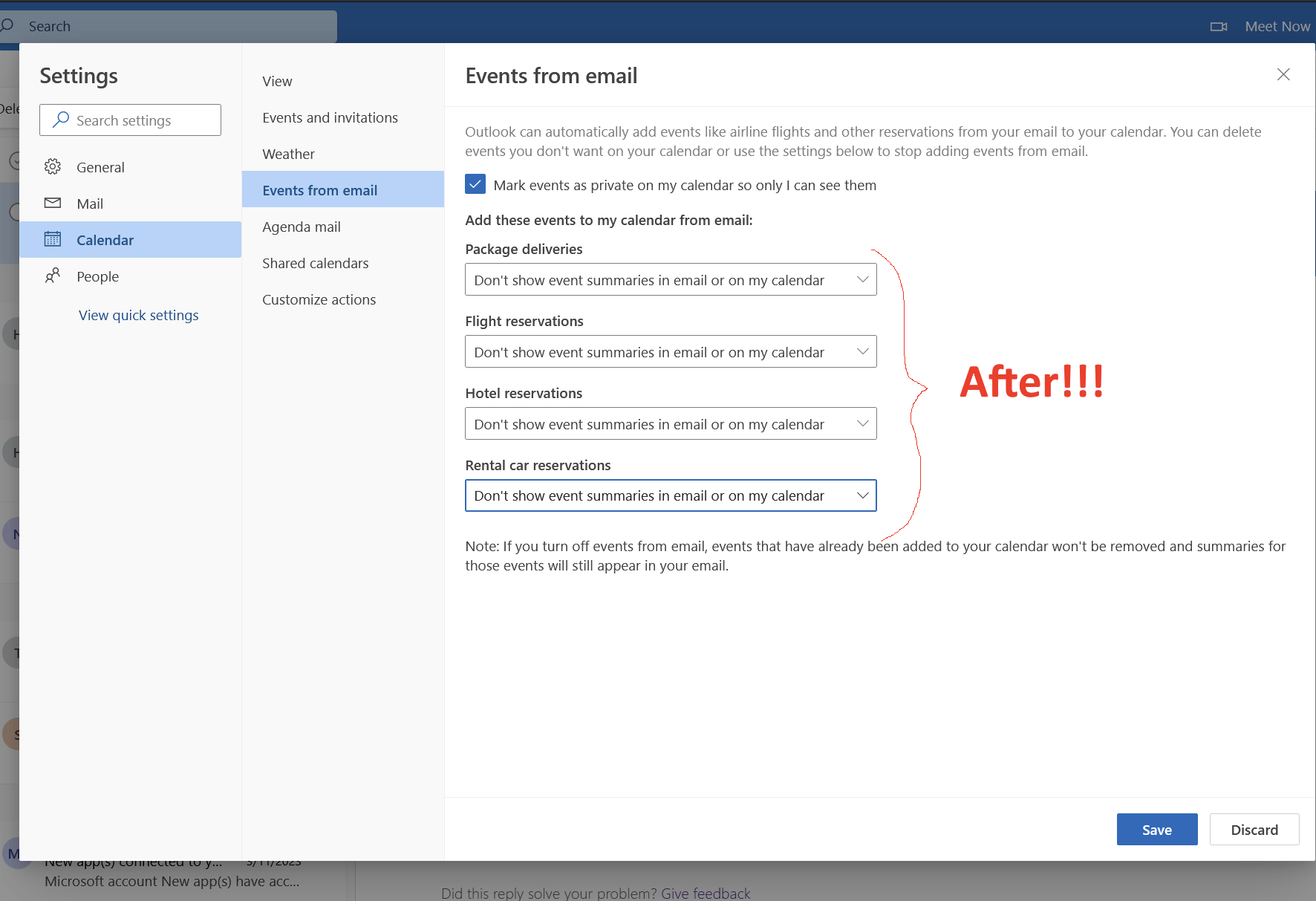 How can they create Calendar events on my PC - Microsoft Q&A