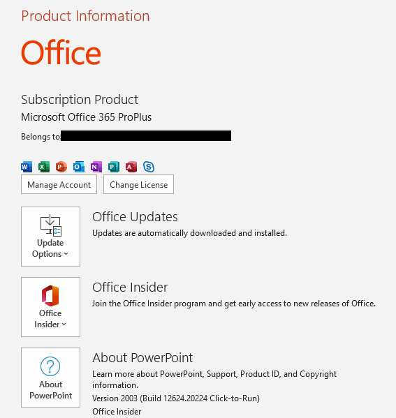 Design Ideas - Powerpoint - Disappeared - Microsoft Q&A