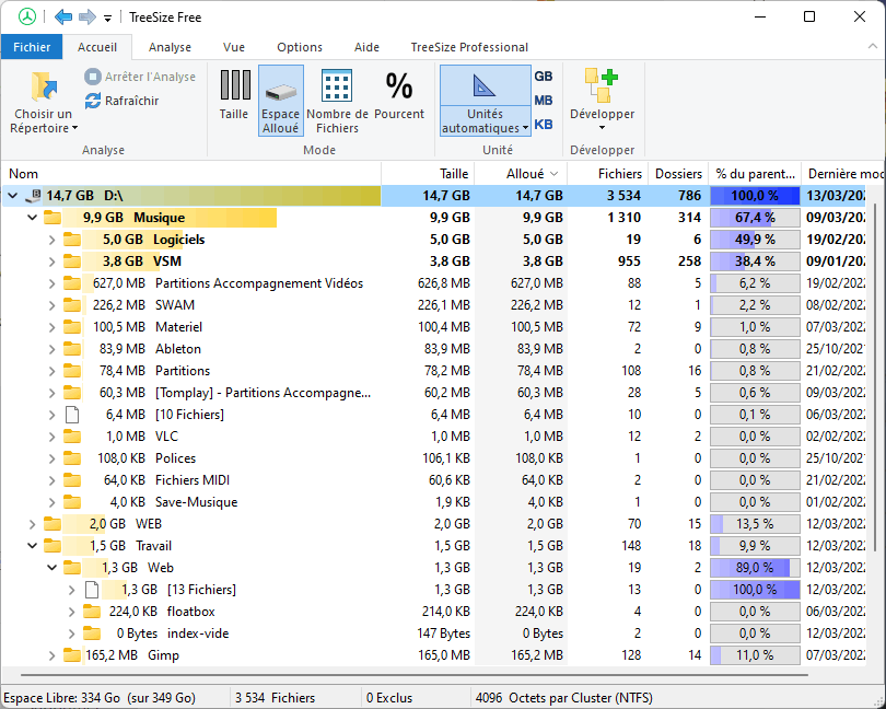 Nombre de fichiers totaux d'un PC - Microsoft Q&A