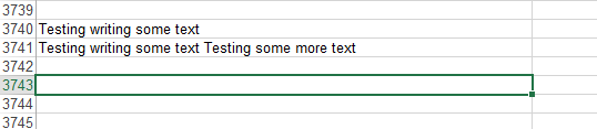 Text shrinks in cell while typing - Text is smaller while typing in a ...