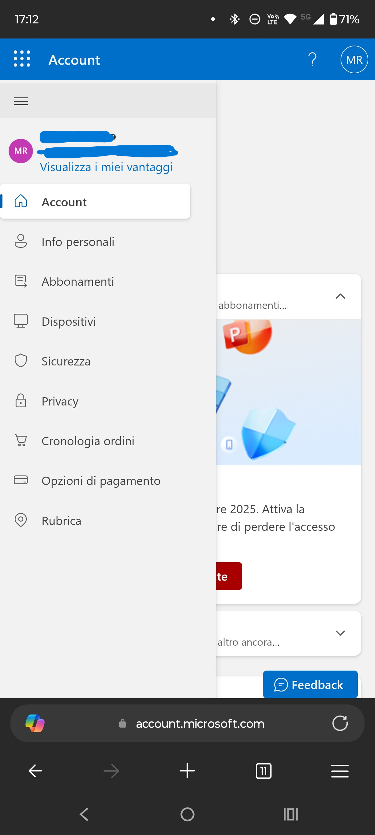 Immagine dell'utente