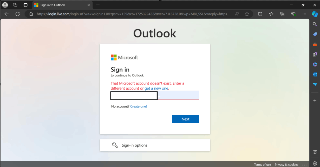 Why can I access my emails and OneDrive form my iPhone but when trying ...