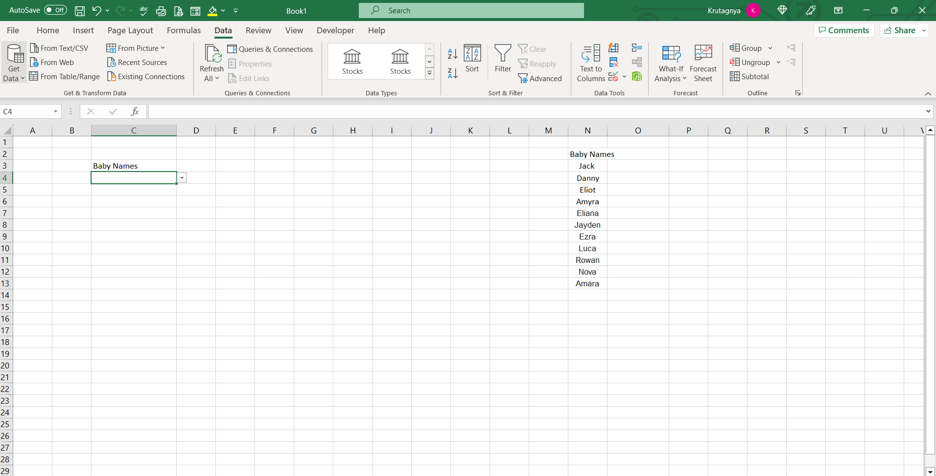 searchable drop down list in excel 365 not working