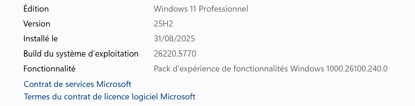 W11 25H2 CANAL DEV 26200.5770 41.1 Go