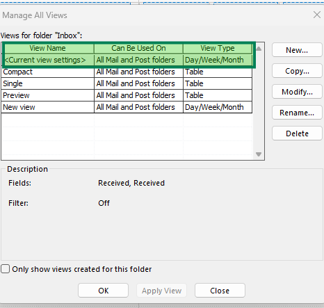 Will the new Outlook Get the ability that in the Classic Outlook to ...