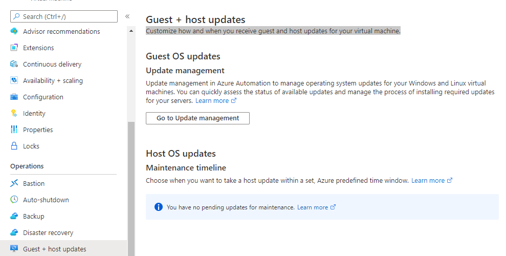 Updates shouldn't be done on Sunday to Friday - Microsoft Q&A
