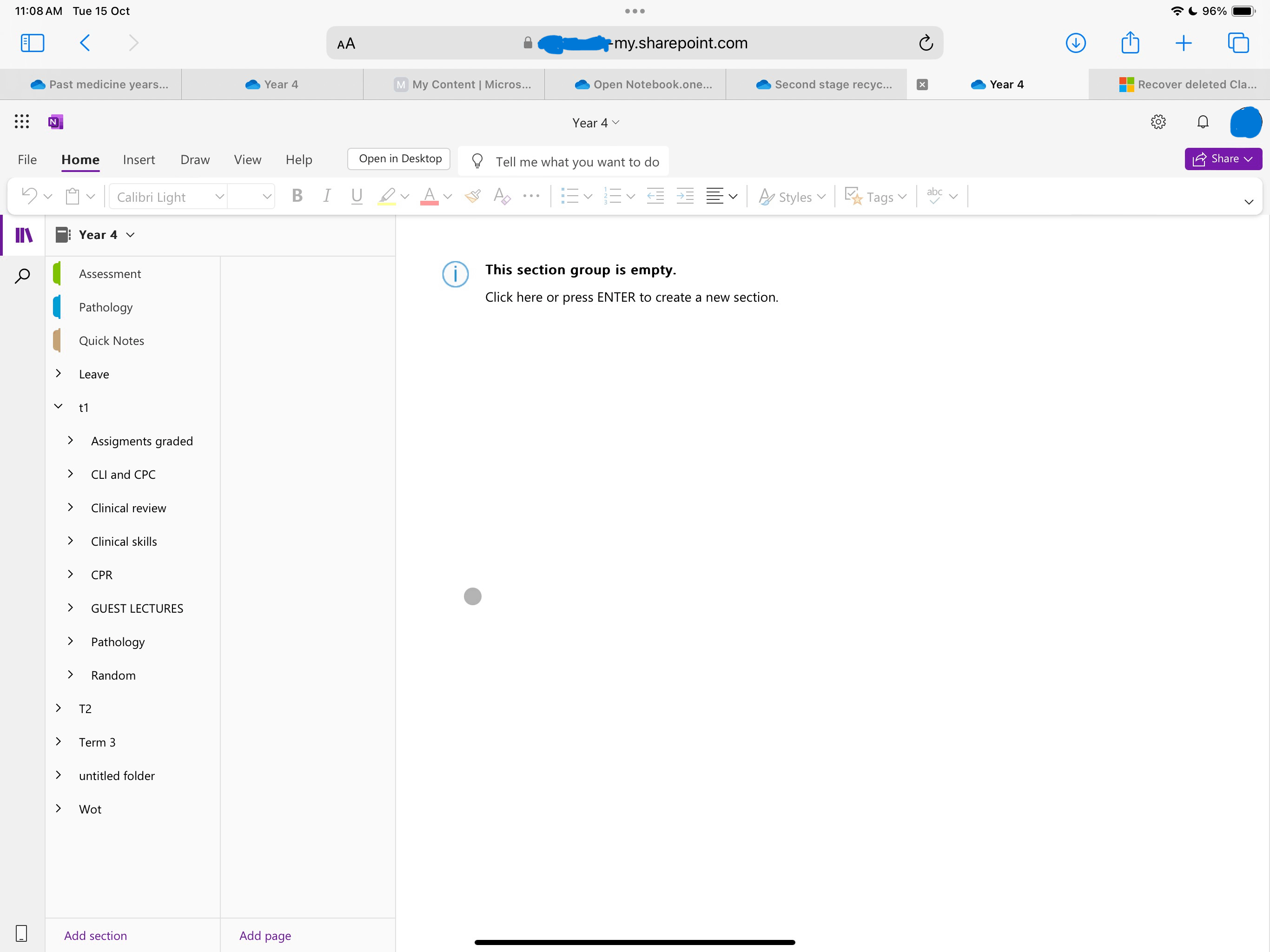 OneNote deleted University notes, how to restore? - Microsoft Q&A