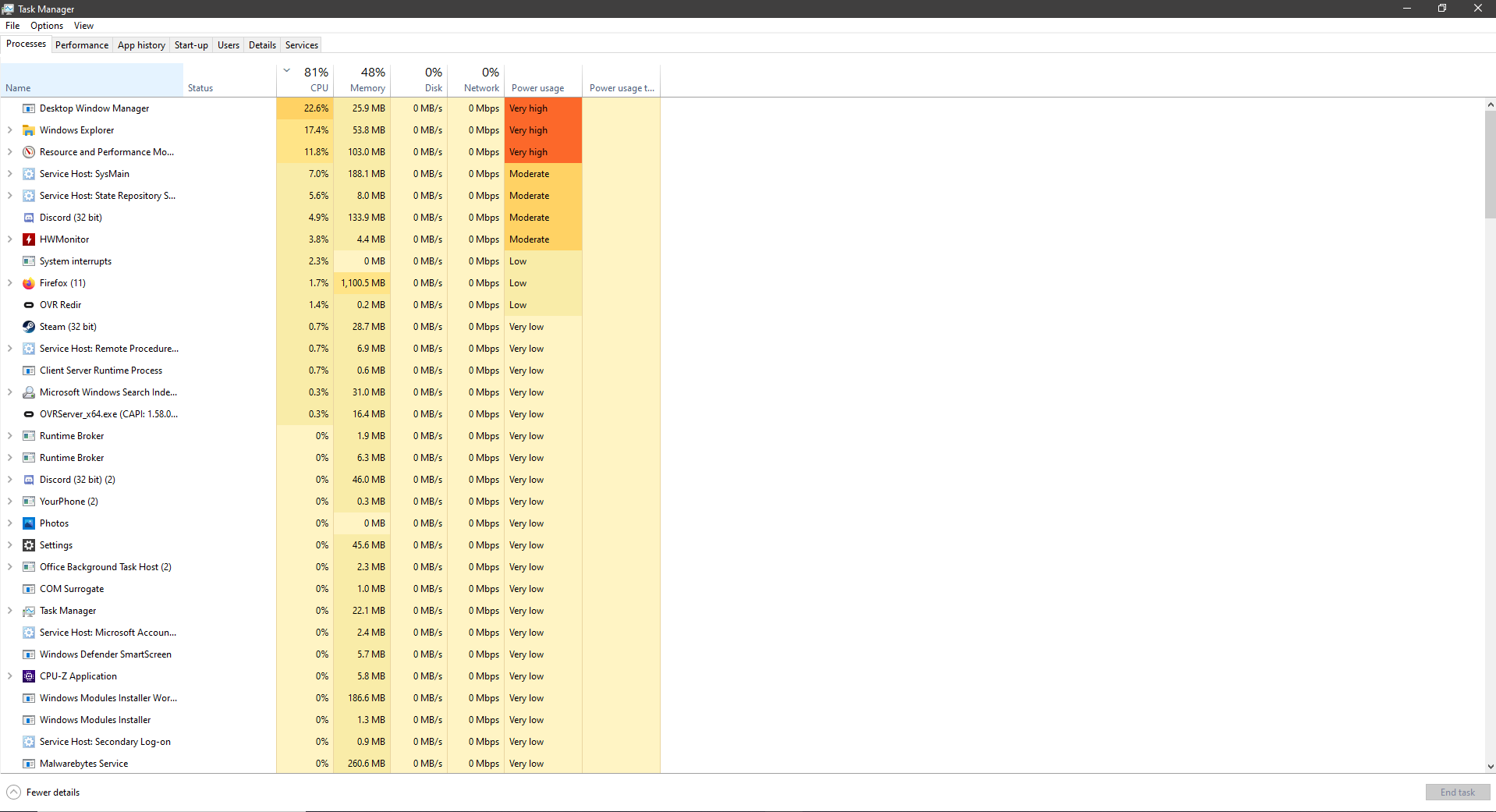 CPU Usage Abnormally High - No clue what it could be - Microsoft Q&A