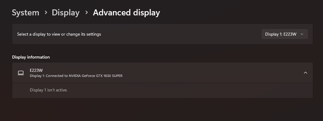 Window only outputting to one monitor at any given time - Microsoft Q&A