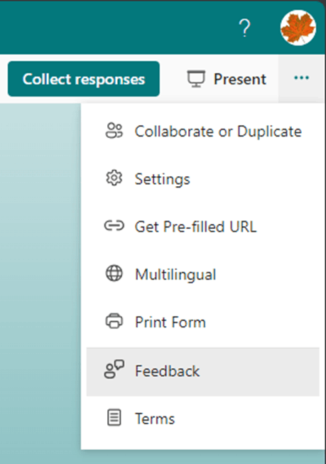Can I move a form from a group to myself. - Microsoft Q&A