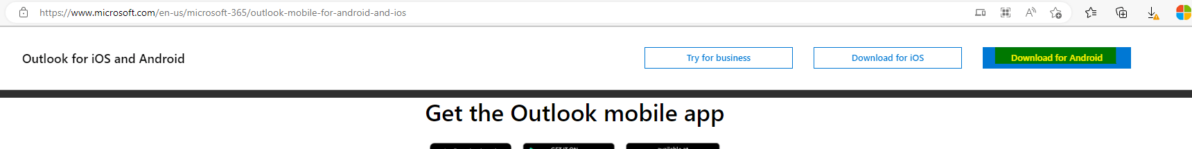 Outlook App on my Android Showing No Email All Caugh up - Microsoft Q&A