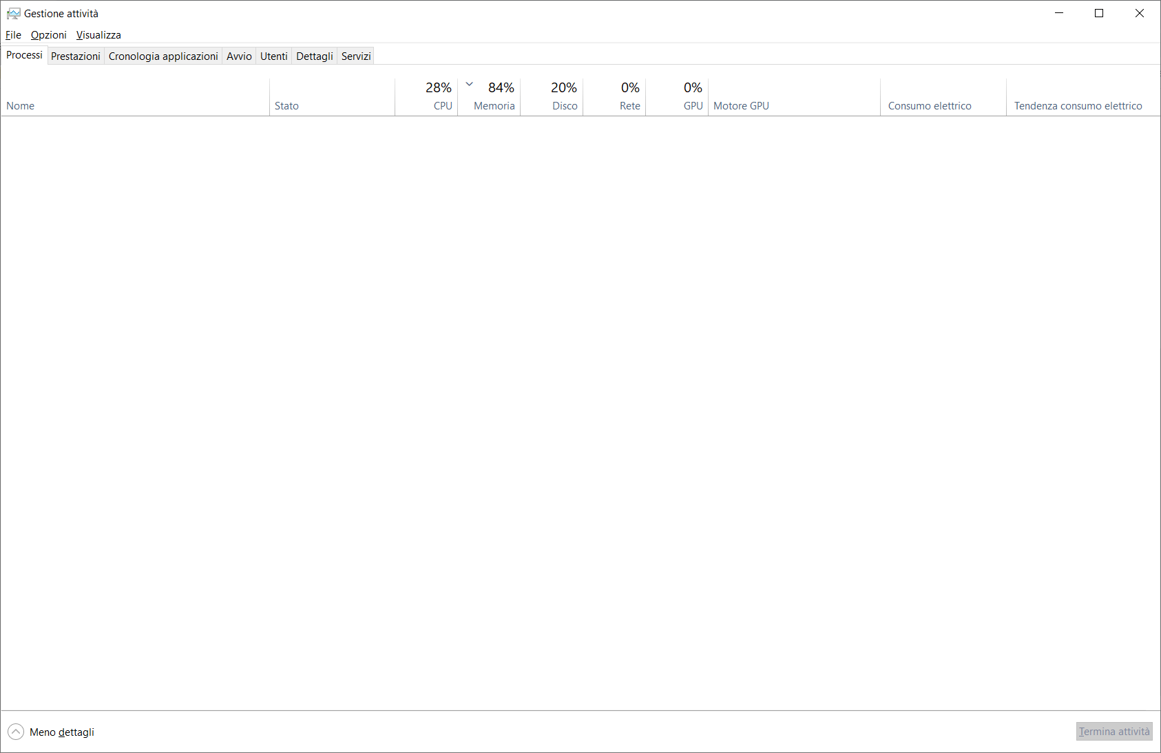 Windows 10 Bug: Task Manager not showing processes and Logged users ...