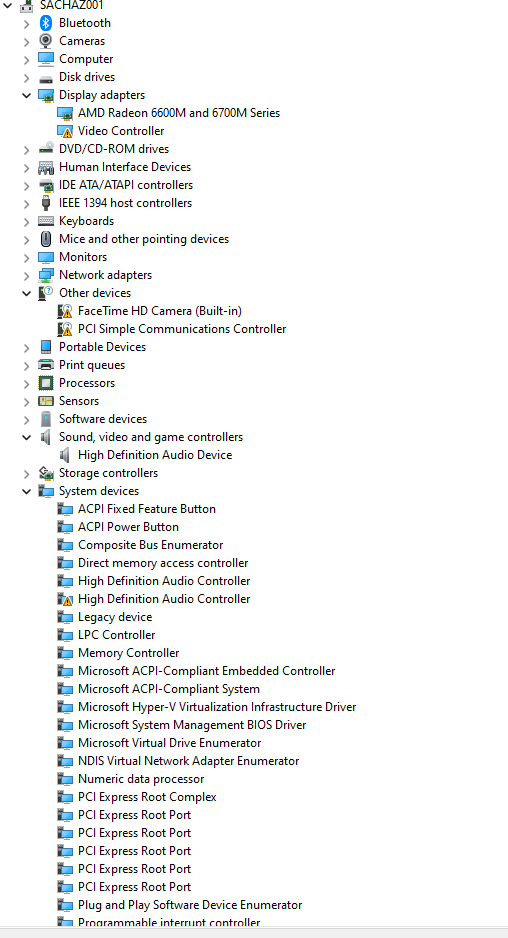 sound drivers not working on a windows 11 os running on a mac desktop ...