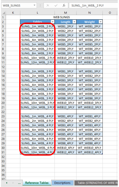 VLOOKUP that looks a reference table with defined tables and defined ...