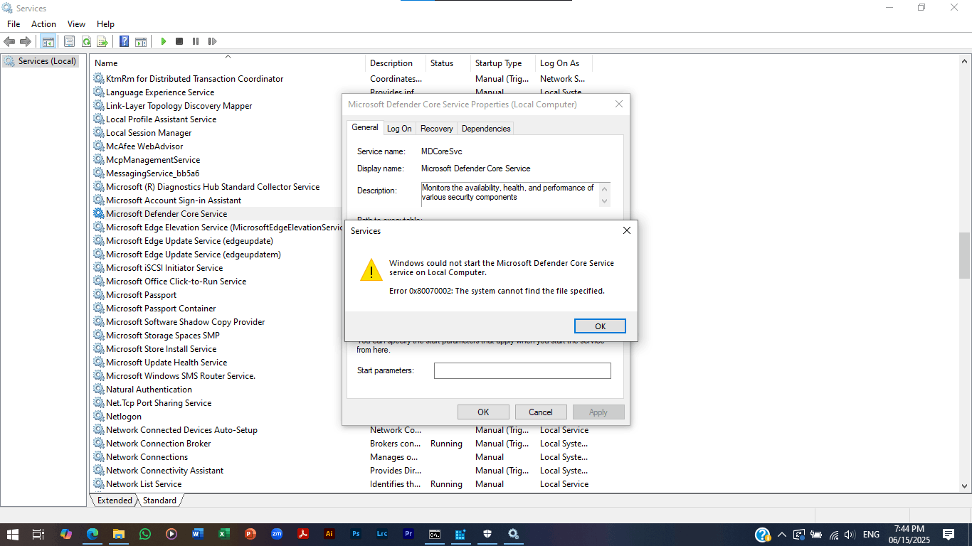 My Virus and Threat Protection says 'Unknown' - Microsoft Q&A