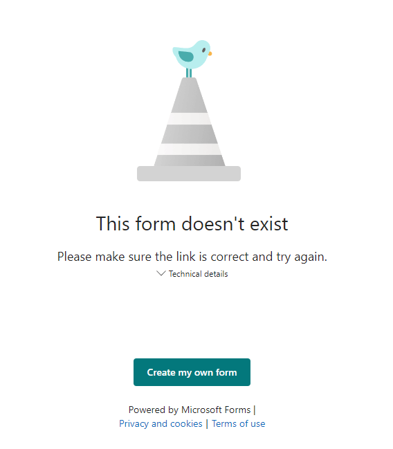 Cannot Open Form - Microsoft Q&A