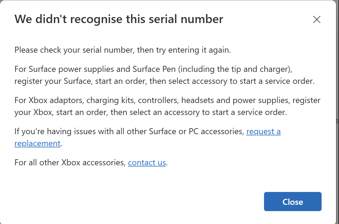 Unable to add device in Microsoft Account - Microsoft Q&A