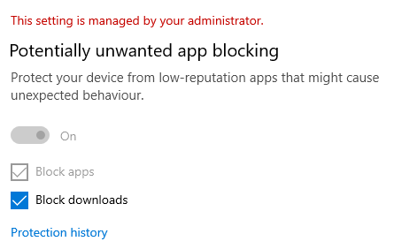 I cannot unblock apps blocked by Reputation-Based App Blocking ...