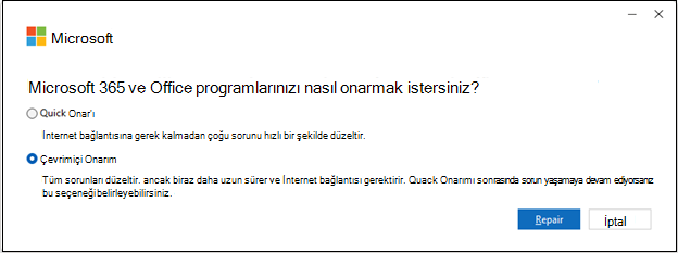 Installation using click-to-run