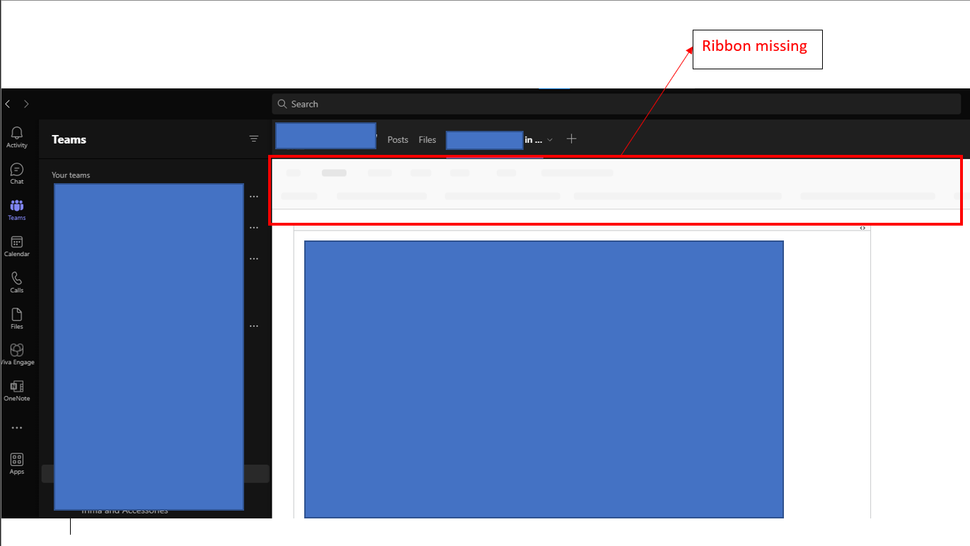 OneNote Ribbon missing on Microsoft Teams Desktop Version - Microsoft Q&A
