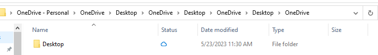 My OneDrive folder path is very long - Microsoft Q&A