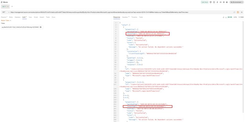 How can I filter multiple statuses in the Azure Logic Apps Trigger and ...