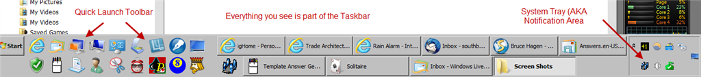 TOOLBAR and TASKBAR ICONS - Microsoft Q&A