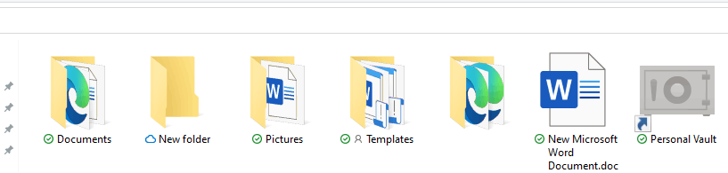 In File Explore, Folders appear not as the yellow Icon and I cannot ...