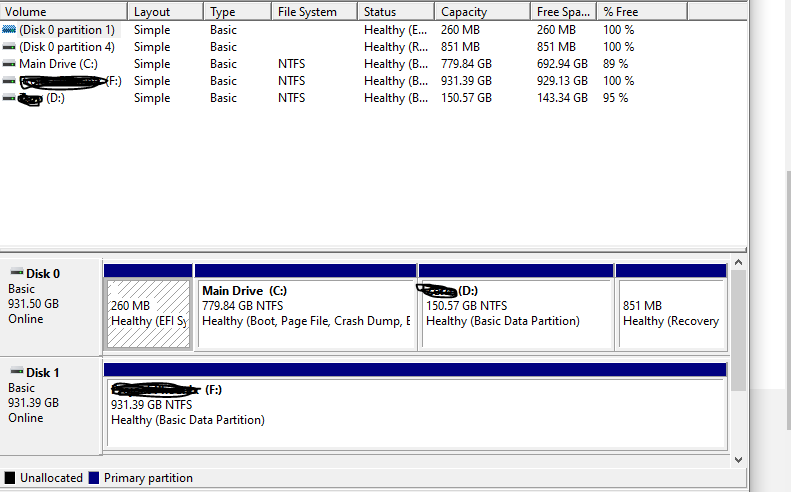 System Drive Keeps showing up after removing drive letter in CMD ...