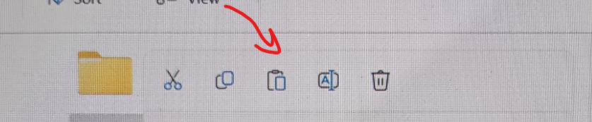 Windows 11 - How to paste a copied URL into File Folder in This PC ...