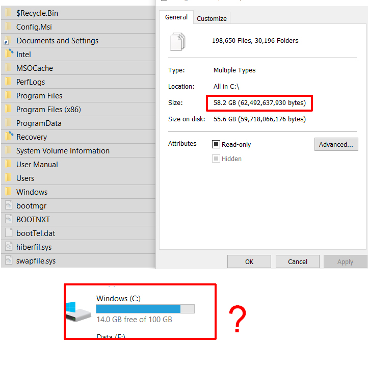 What is filling up my disk space? - Microsoft Q&A
