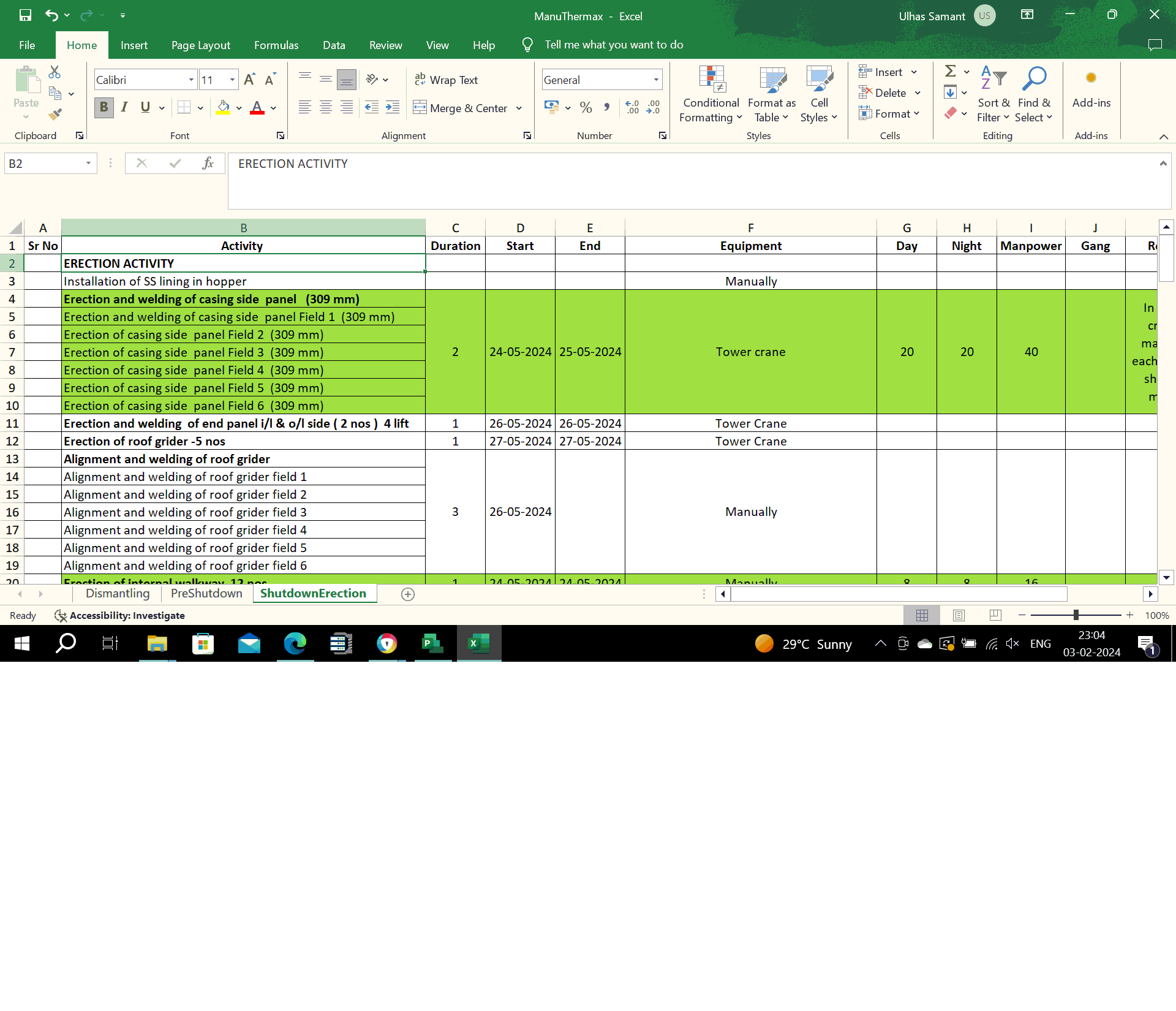 Importing Excel Data issues - Microsoft Q&A