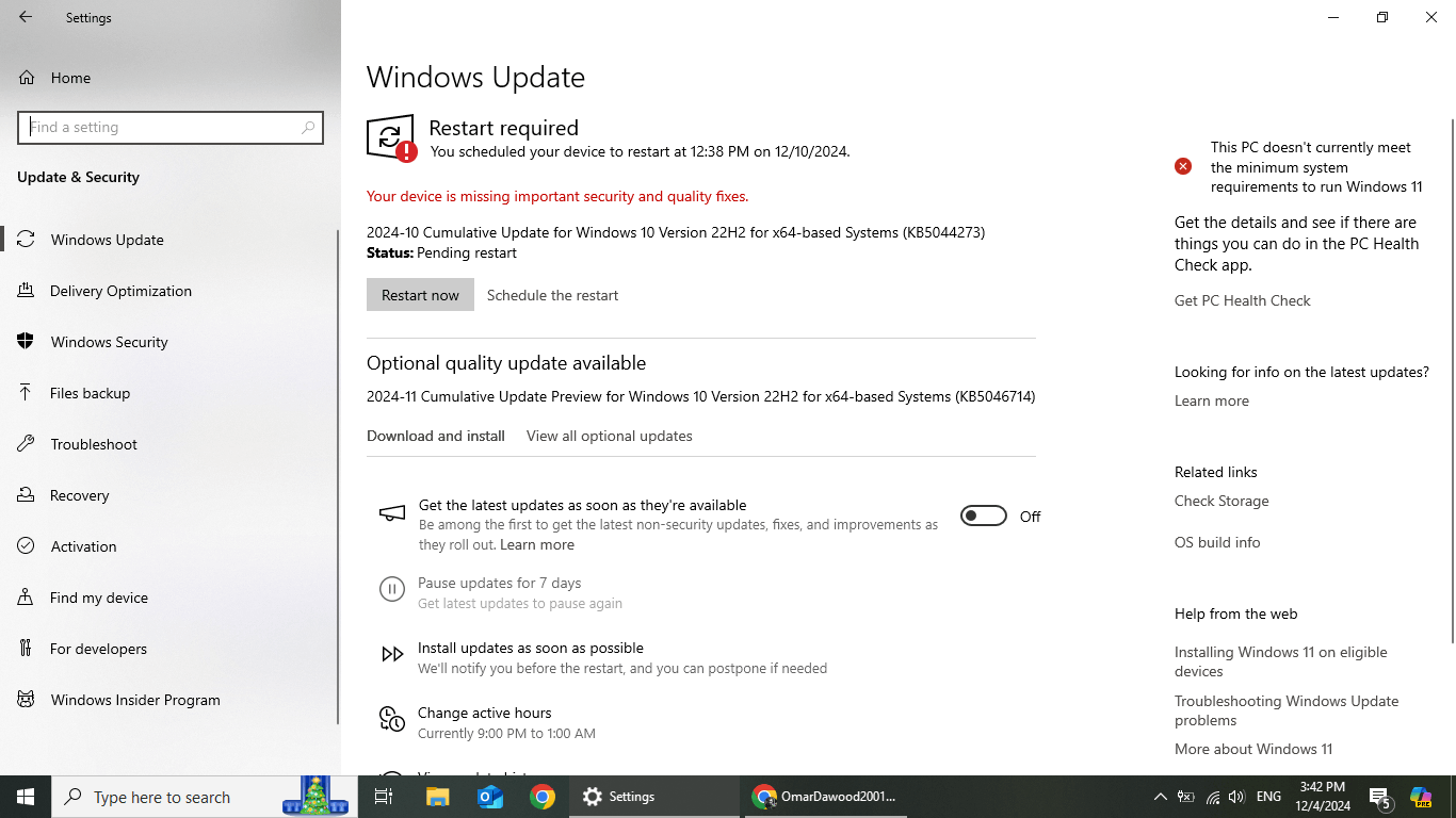 Windows 10 Cumulative Update - Undoing Changes Stuck Error - Microsoft Q&A