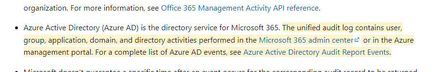 microsoft 365 audit log role