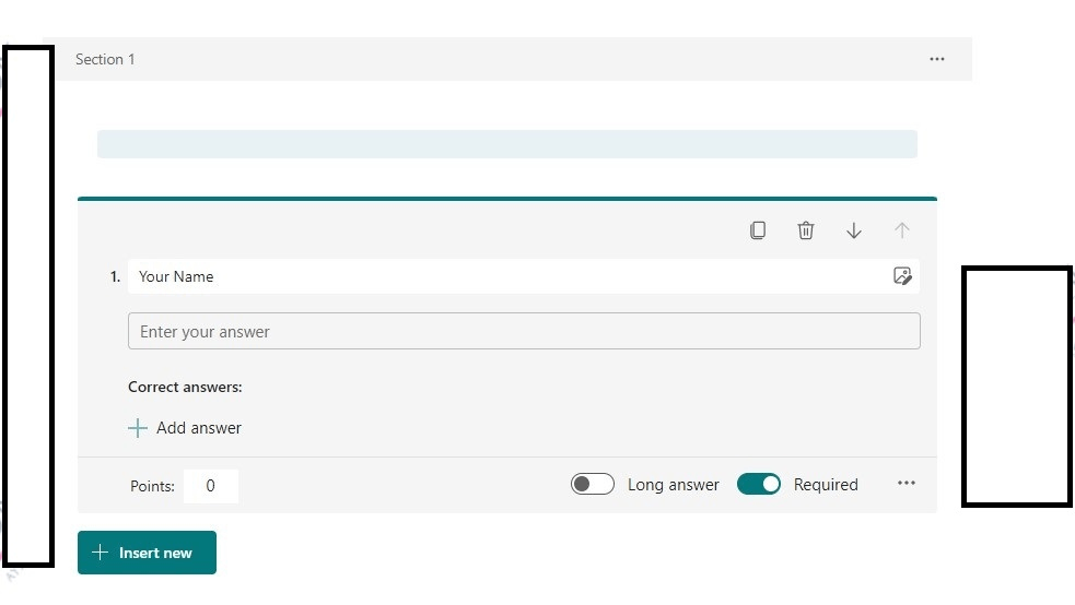 Microsoft Forms - Quiz Questions assigned Zero points are being marked ...