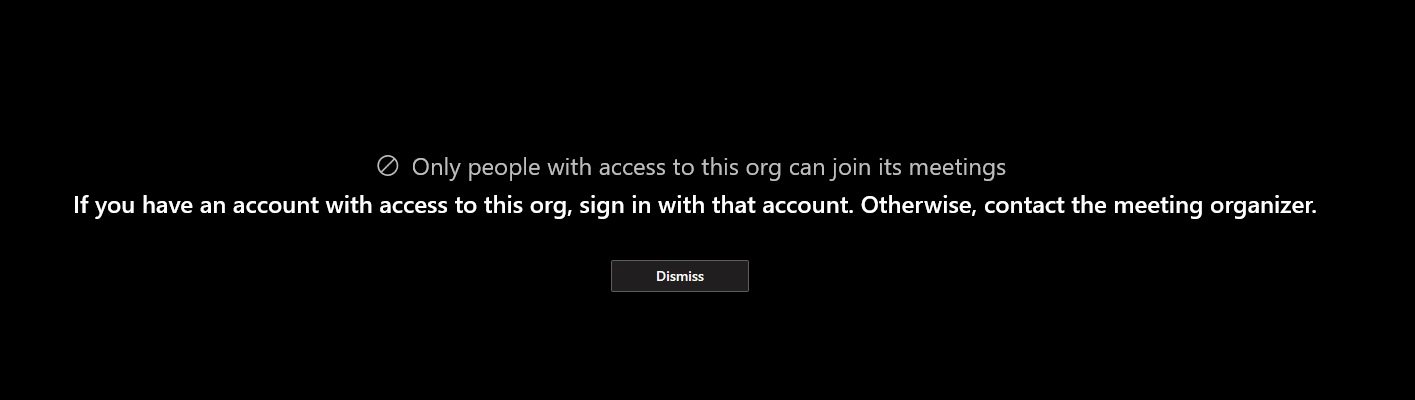 guest cannot access to Meetings - Microsoft Q&A