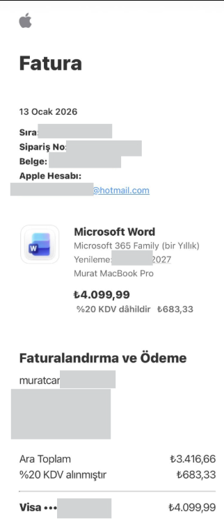 Kullanıcının resmi