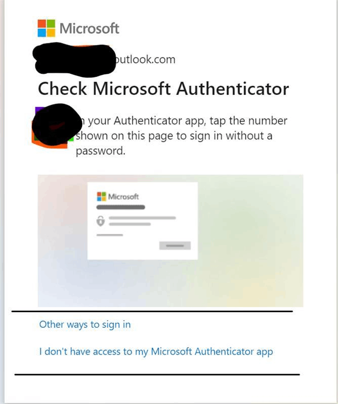 Authenticator App issues with logging in requests. - Microsoft Q&A