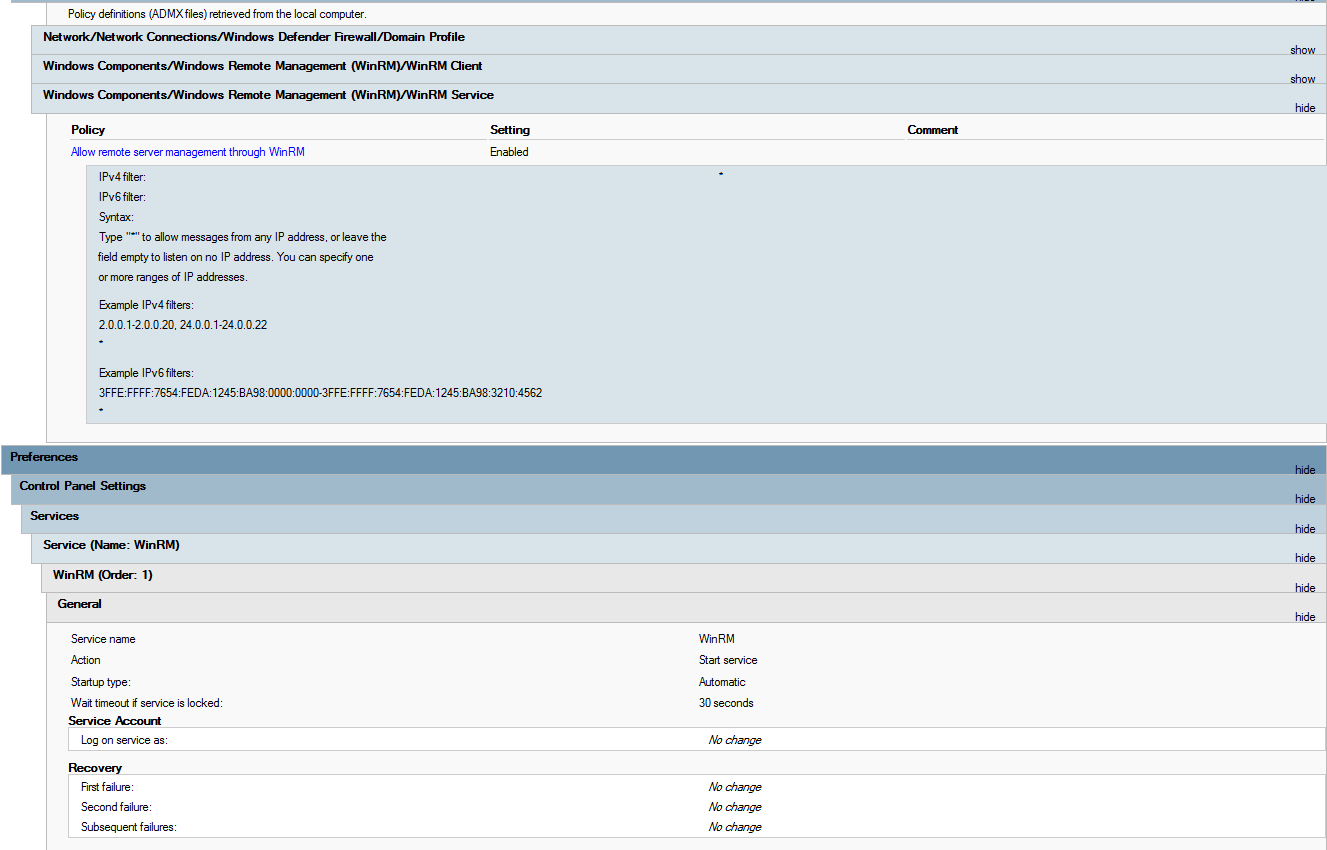 Not able to specify server IP for Windows Admin Center in the GPO ...